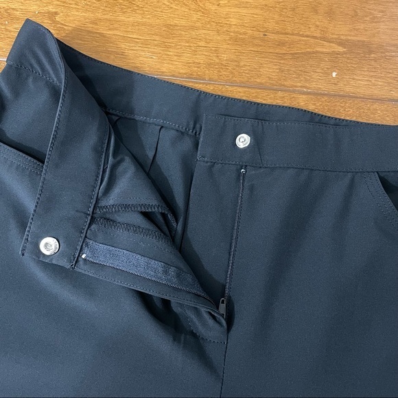 Chico’s Weekends Women’s Black Crop Cropped Classic Lightweight Casual Pants 0.5 - Picture 9 of 10